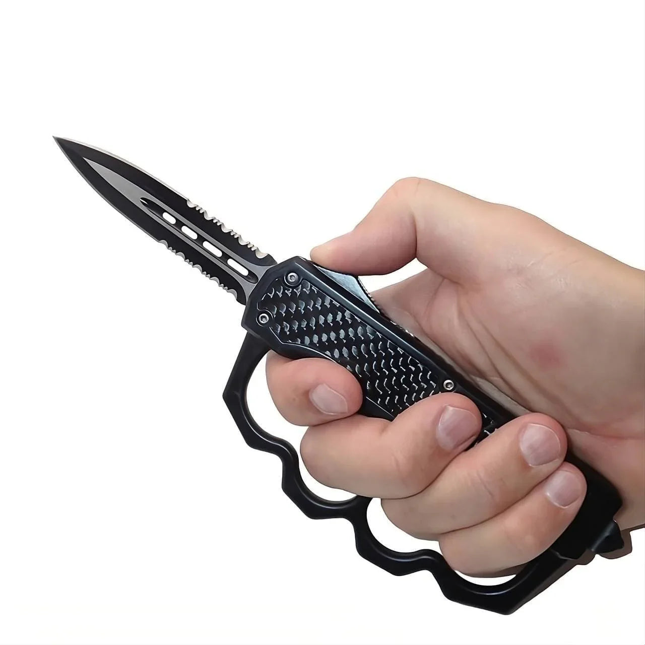 Schlagring + OTF Messer
