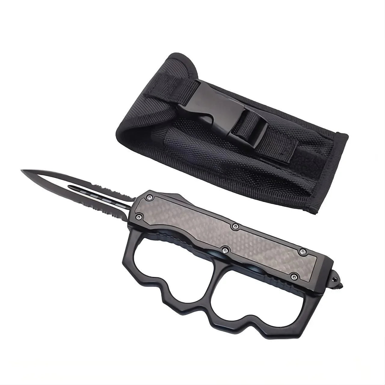 Schlagring + OTF Messer