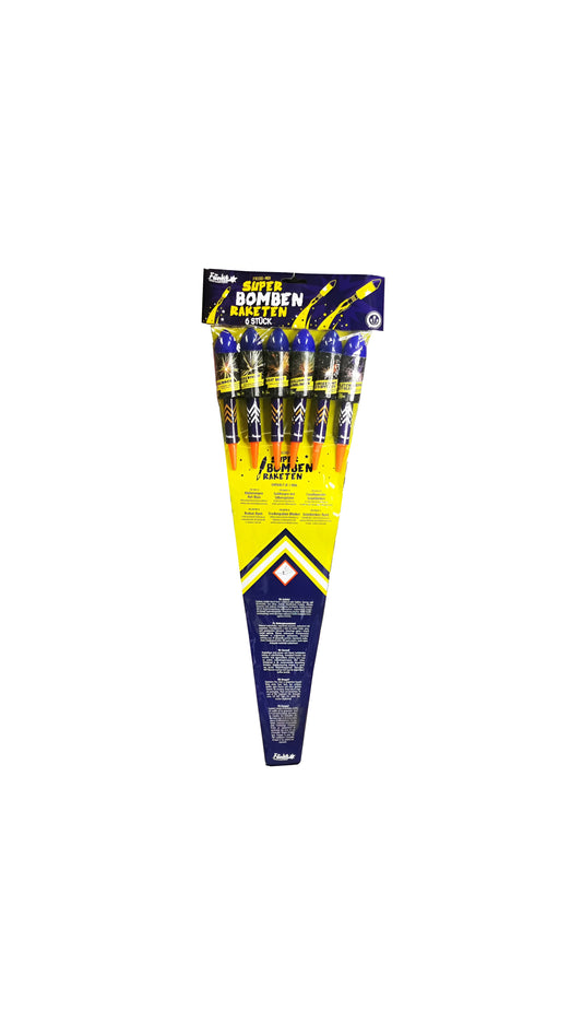 1x Set Super Bomben Raketen